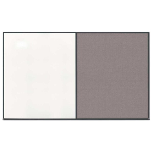 Double Door Radius Corkboard, 60"x36", Hea